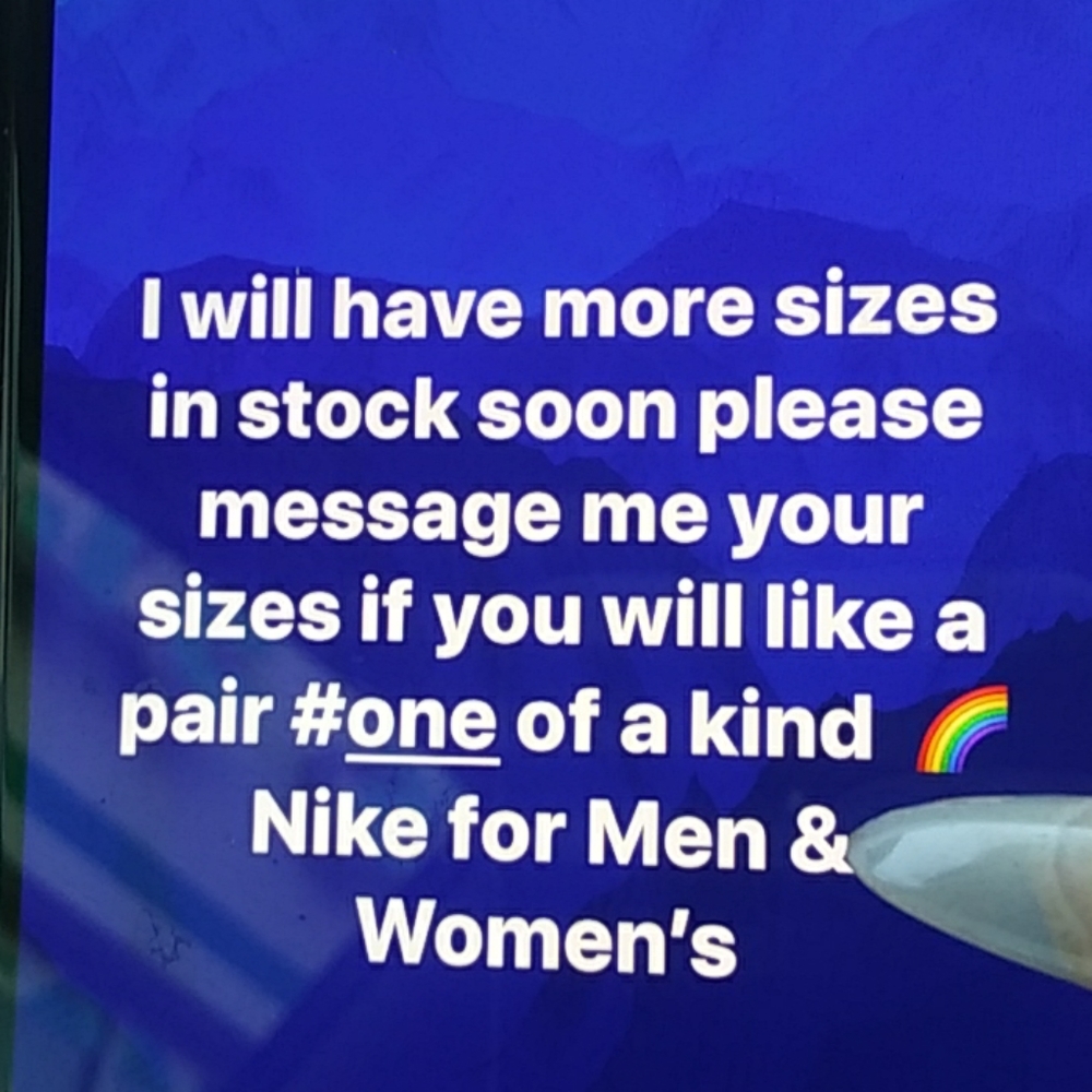Rainbow Nike